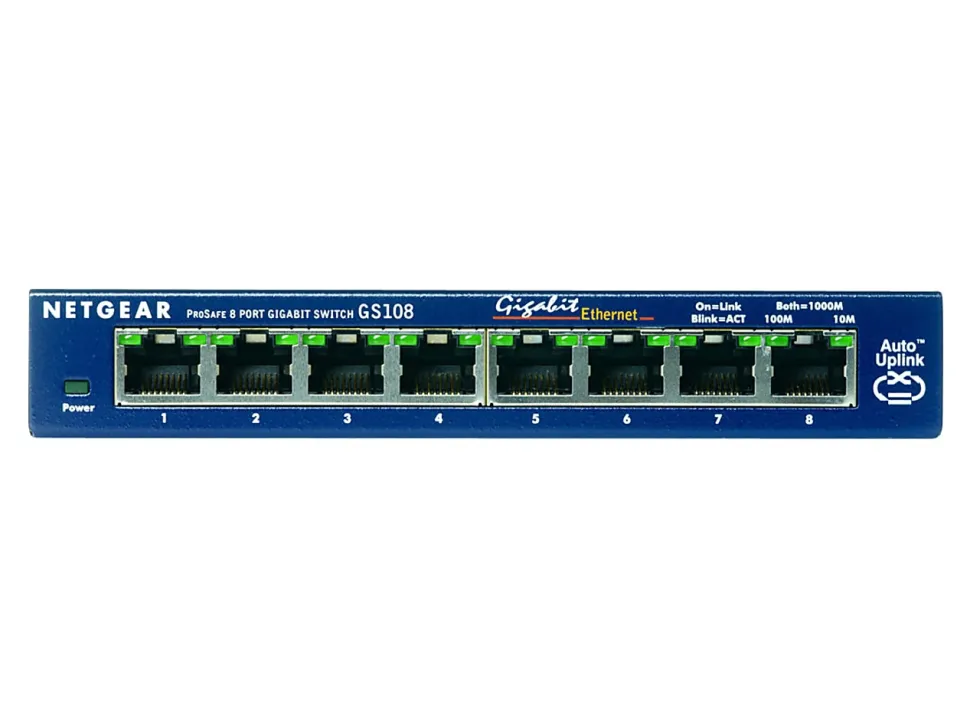 NETGEAR® ProSAFE 8-Port Gigabit Desktop Switch