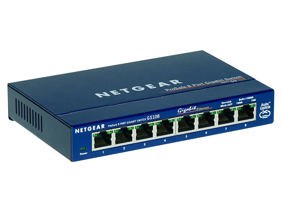 NETGEAR® ProSAFE 8-Port Gigabit Desktop Switch