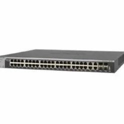 Netgear ProSafe XS748T Layer 3 Switch - 44 Ports - Manageable - 10 Gigabit Ethernet, Gigabit Ethernet - XS748T100NES