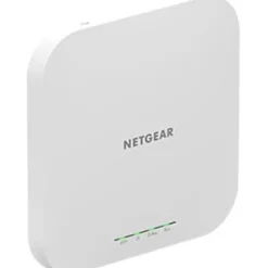 Netgear WAX610 Dual Band IEEE 802.11 a/b/g/n/ac/ax/i 1.80 Gbit/s Wireless Access Point - Indoor - 2.40 GHz, 5 GHz - WAX610PA100NAS