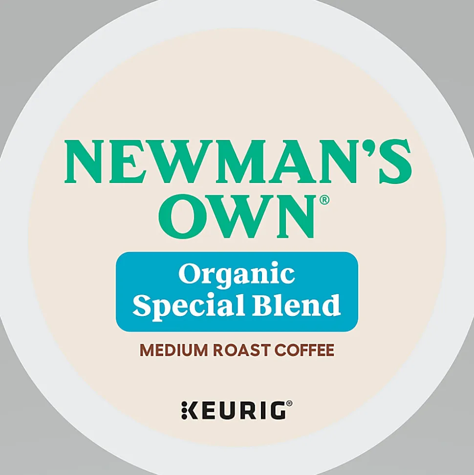 Newman's Own® Organics Single-Serve Coffee K-Cup® Pods, Special Blend, Carton Of 24