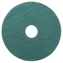 Niagara 3100N Burnishing Pads, 21", Aqua, Pack Of 5 Pads