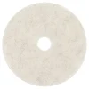 Niagara 3300N Natural Burnishing Pads, 21", White, Pack Of 5 Pads