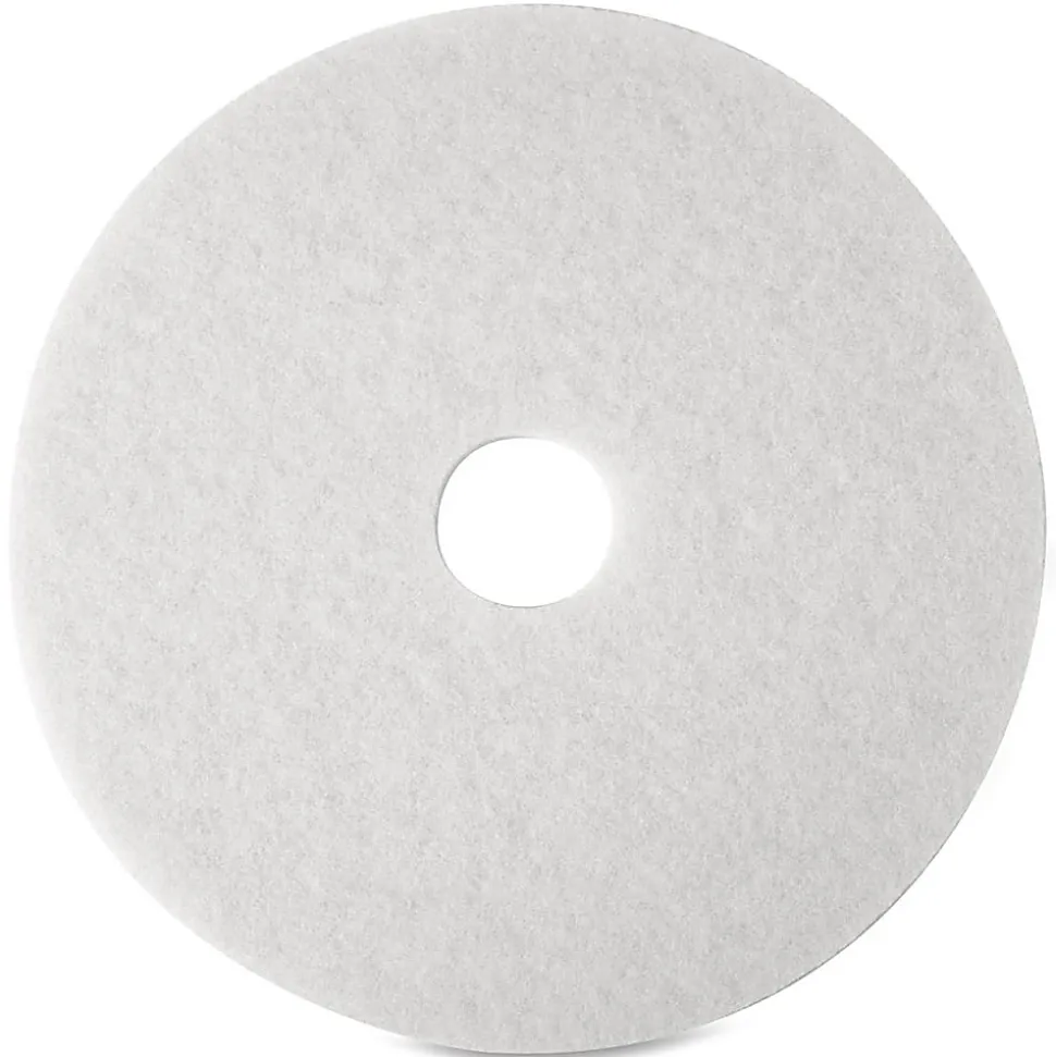 Niagara™ 4100N Polishing Pads, 20", White, Case Of 5
