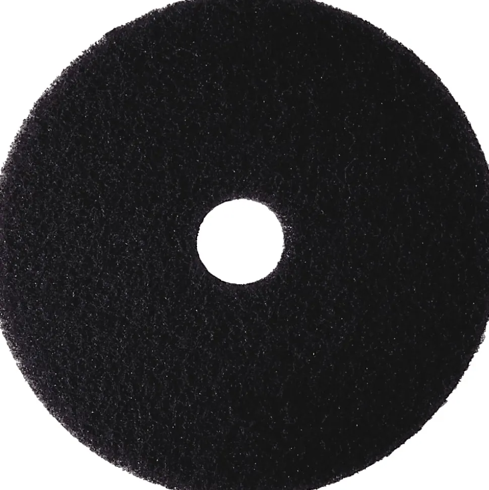 Niagara™ 7200N Stripping Floor Pads, 20", Black, Pack Of 5