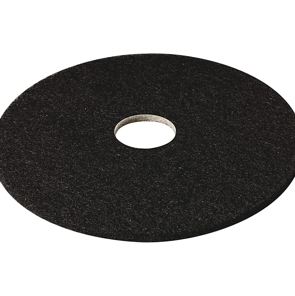 Niagara™ 7200N Stripping Floor Pads, 20", Black, Pack Of 5