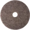 Niagara™ 3700N Super Hog's Hair Burnishing Pad, 19", Gray, Case Of 5 Pads