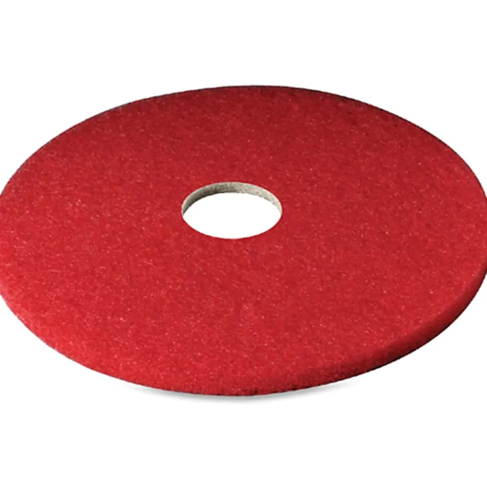 Niagara Red Buffing Pad 5100N, 20 Inch Diameter, Case of 5