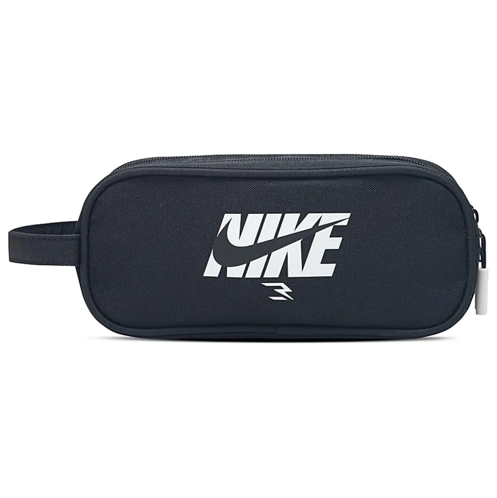 Nike 3BRAND Blitz Pencil Case, 3-3/4” x 9”, Black/White, Total Qty 1