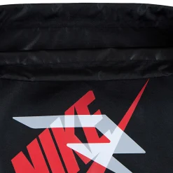 Nike 3Brand Ran Core Gym Sack, Black/Action Red