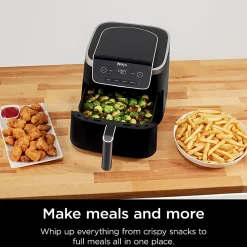 Ninja Air Fryer Pro, 12-3/16”H x 12-1/2”W x 16-3/16”D, Black, Total Qty 1