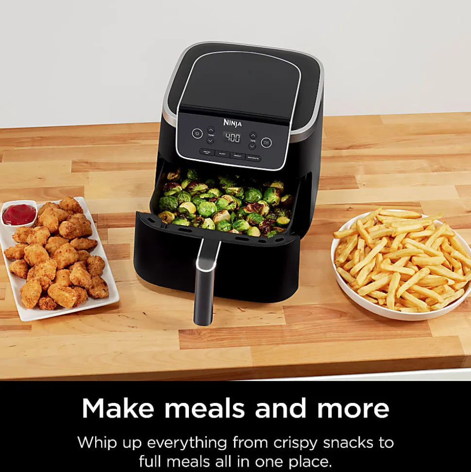 Ninja Air Fryer Pro, 12-3/16”H x 12-1/2”W x 16-3/16”D, Black, Total Qty 1