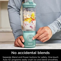 Ninja Blast Max Portable Blender, 22 Oz, Seaglass, Total Qty 1
