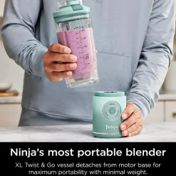 Ninja Blast Max Portable Blender, 22 Oz, Seaglass, Total Qty 1