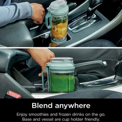 Ninja Blast Max Portable Blender, 22 Oz, Seaglass, Total Qty 1