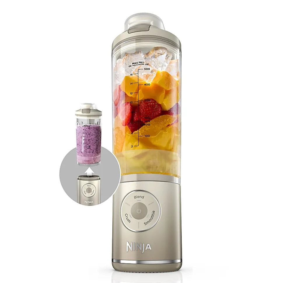 Ninja Blast Max Portable Blender, 22 Oz, Cream, Total Qty 1