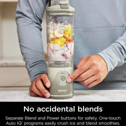 Ninja Blast Max Portable Blender, 22 Oz, Cream, Total Qty 1