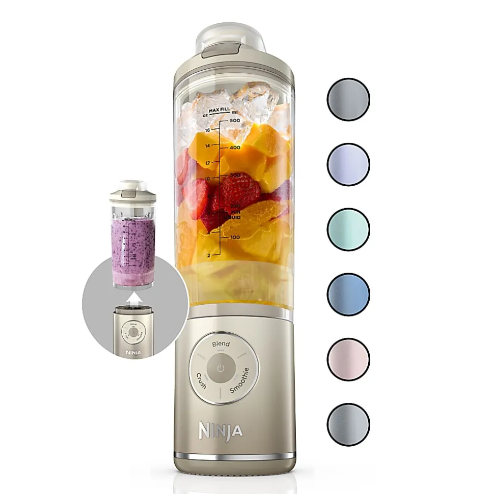 Ninja Blast Max Portable Blender, 22 Oz, Cream, Total Qty 1