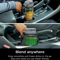 Ninja Blast Max Portable Blender, 22 Oz, Gray, Total Qty 1