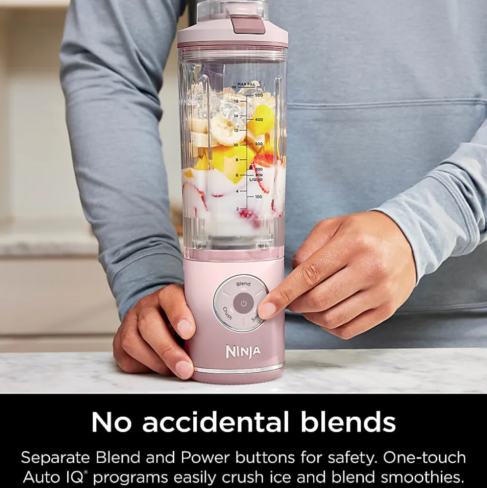 Ninja Blast Max Portable Blender, 22 Oz, Dusty Pink, Total Qty 1