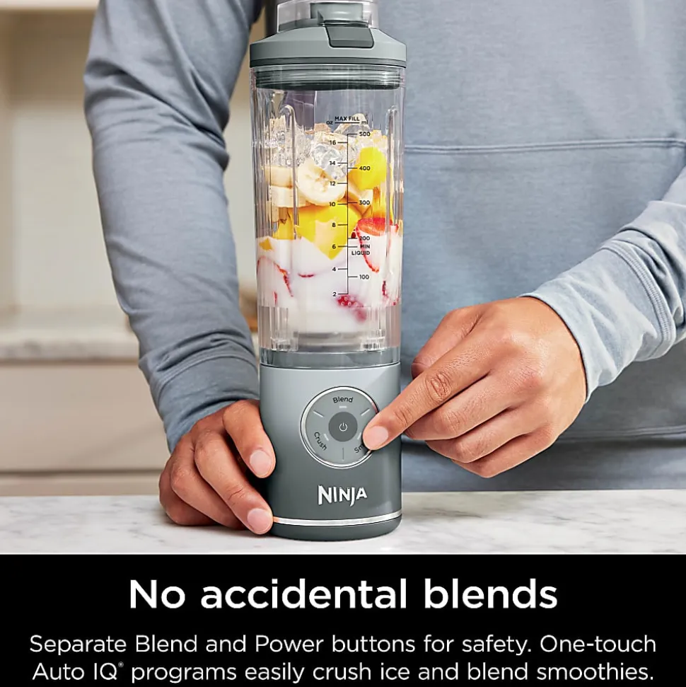 Ninja Blast Max Portable Blender, 22 Oz, Platinum Silver, Total Qty 1