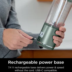Ninja Blast Portable Blender, 18 Oz, Forest Green, Total Qty 1