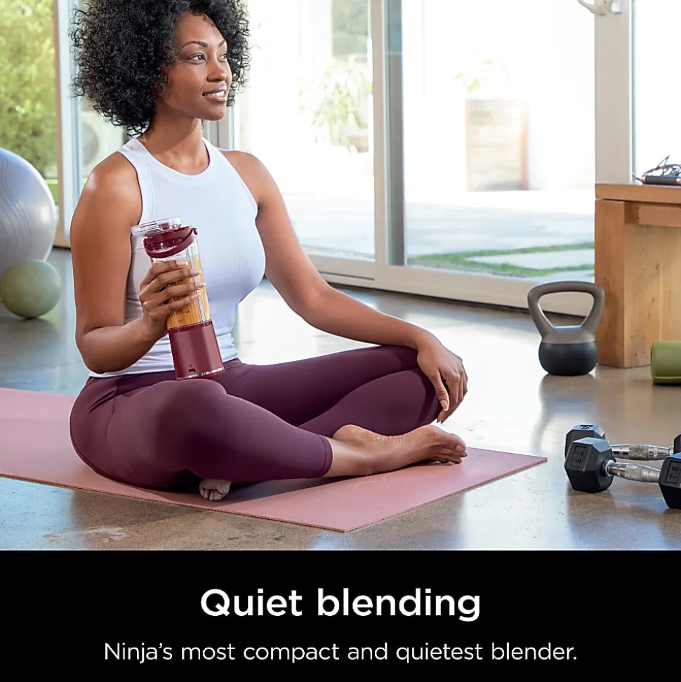 Ninja Blast Portable Blender, 18 Oz, Cranberry Red, Total Qty 1