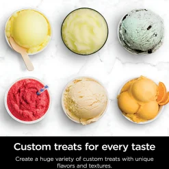 Ninja CREAMi Deluxe 11-in-1 Ice Cream And Frozen Treat Maker, 0.75-Quart, Silver, Total Qty 1