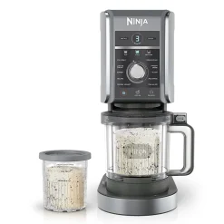 Ninja CREAMi Deluxe 11-in-1 Ice Cream And Frozen Treat Maker, 0.75-Quart, Silver, Total Qty 1