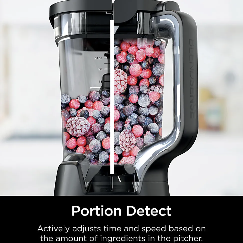Ninja Detect Duo 10-Speed Single-Serve Power Blender Pro, 72 Oz, Black, Total Qty 1