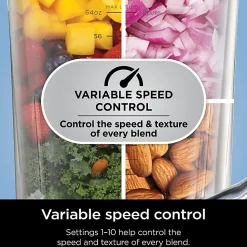 Ninja Detect Power Blender Pro With BlendSense Technology, 72 Oz, Cloud Silver, Total Qty 1
