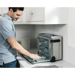 Ninja Foodi Digital Air Fry Oven, Silver/Black, Total Qty 1