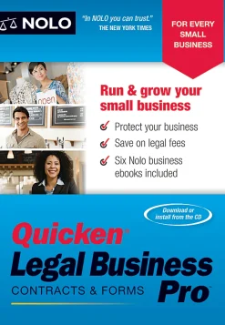 NOLO Quicken Legal Business Pro, Disc