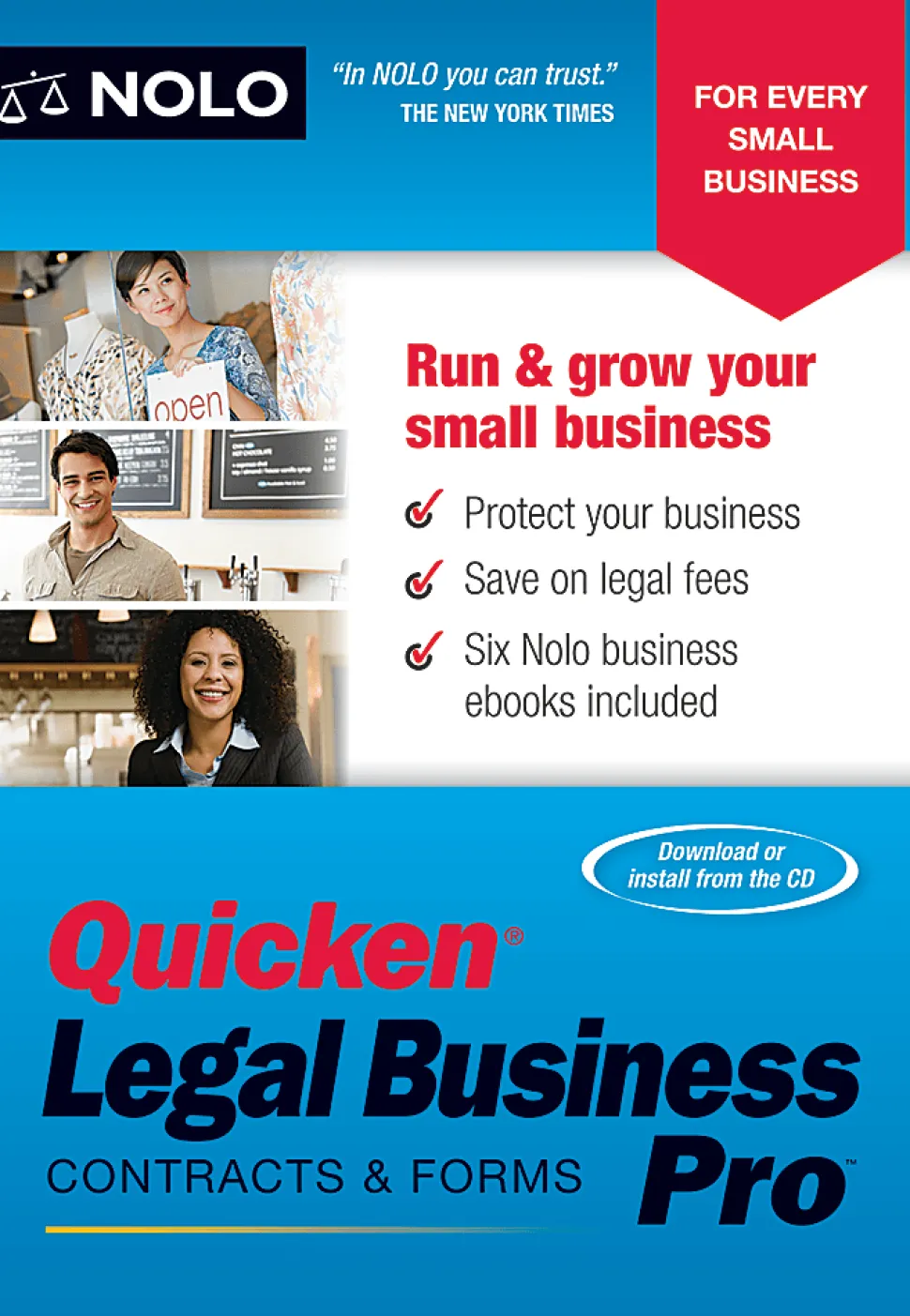 NOLO Quicken Legal Business Pro, Disc
