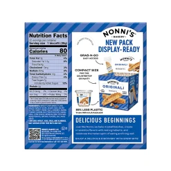 Nonni's Originali Biscotti Cookie Box, Box Of 25 Biscotti
