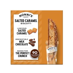 Nonni's Salted Caramel Biscotti Cookie Box, Box Of 25 Biscotti