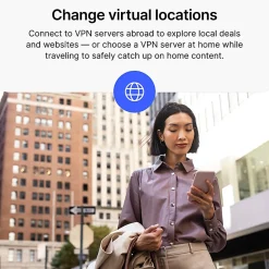 NORDVPN Basic VPN Service, 2024, For 10 Devices, 1-Year Subscription, Windows/Mac, Download