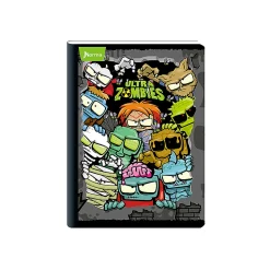 Norma Kiut Composition Notebook, 10-1/2" x 7-1/2", 1 Subject, College Ruled, 200 Sheets, Zombies