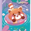 Norma Notebook, College Rule, 7" x 9", 100 Sheets, Peluches Fantasy, Total Qty 1