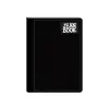 Norma Notebook, Jean, College Rule, 7-1/2" x 9-3/4", 100 Sheets, Black, Total Qty 1