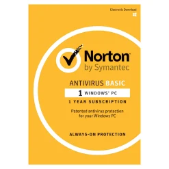Norton™ AntiVirus Basic, 1-Year Subscription, For PC/Mac®/iOS/Android, Download