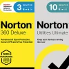 Norton 360 Deluxe + Norton Utilities Ultimate Bundle, For 3 Devices, Download
