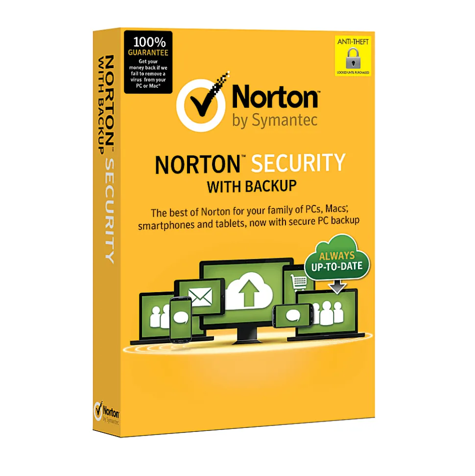 Norton™ Security With Backup, For 10 Devices, 1-Year Subscription, Product Key