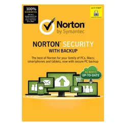 Norton™ Security With Backup, For 10 Devices, 1-Year Subscription, Product Key