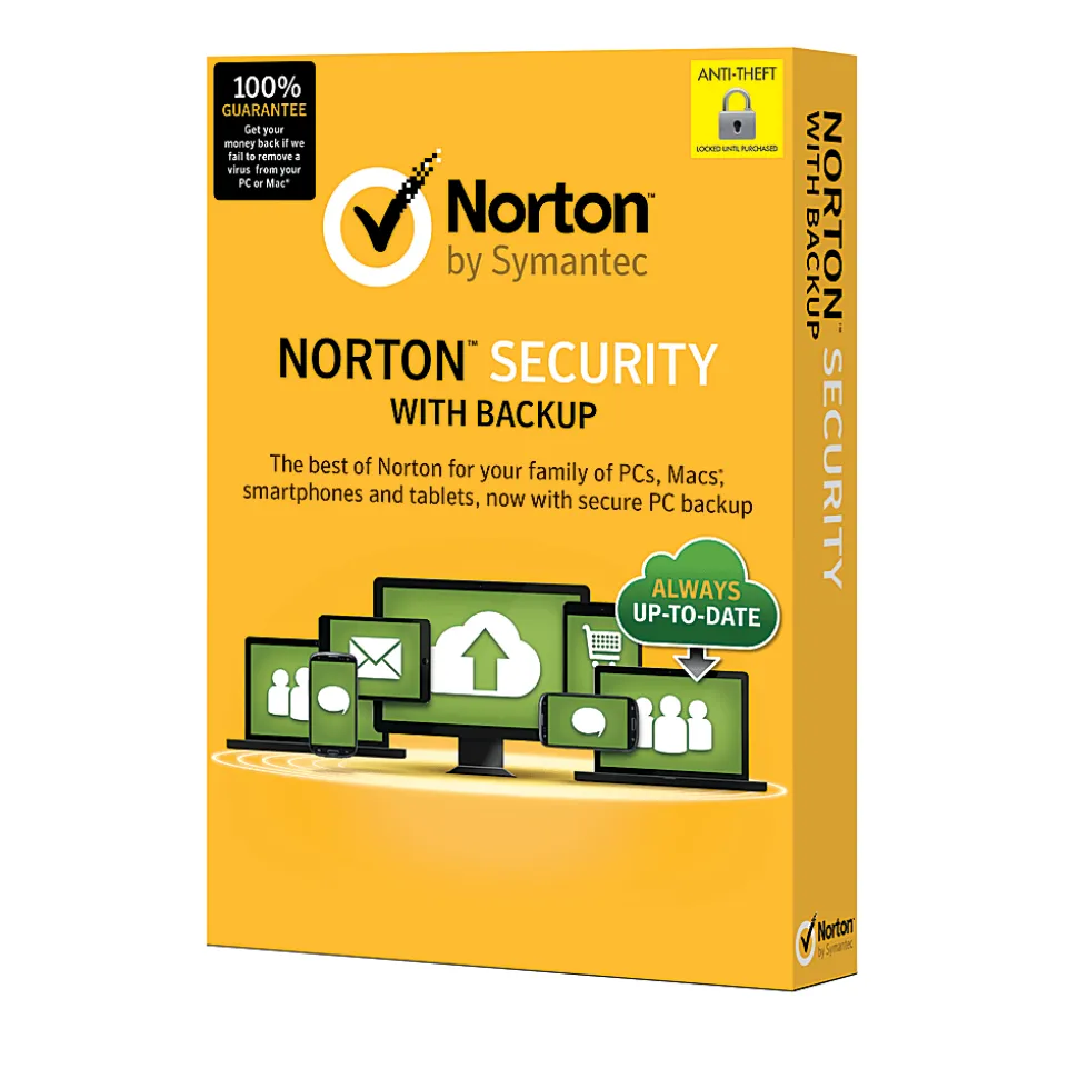Norton™ Security With Backup, For 10 Devices, 1-Year Subscription, Product Key