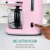 Nostalgia Classic Retro 10-Cup Coffee Maker, Pink, Total Qty 1
