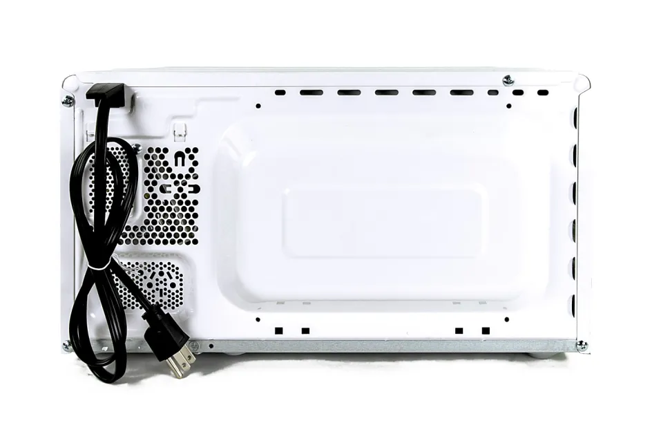 Nostalgia Retro Countertop Microwave Oven, 0.7 Cu. Ft., White
