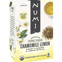 NumiĀ® Organic Chamomile Lemon Herbal Tea, Box Of 18