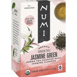 NumiĀ® Organic Jasmine Green Tea, Box Of 18