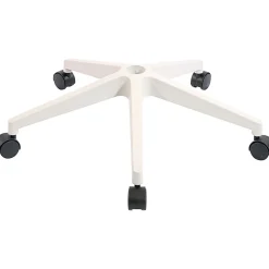 NuSparc Mid-Back Task Chair - Fabric Back Material - Mid Back - 5-star Base - Gray - Armrest - 1 Each